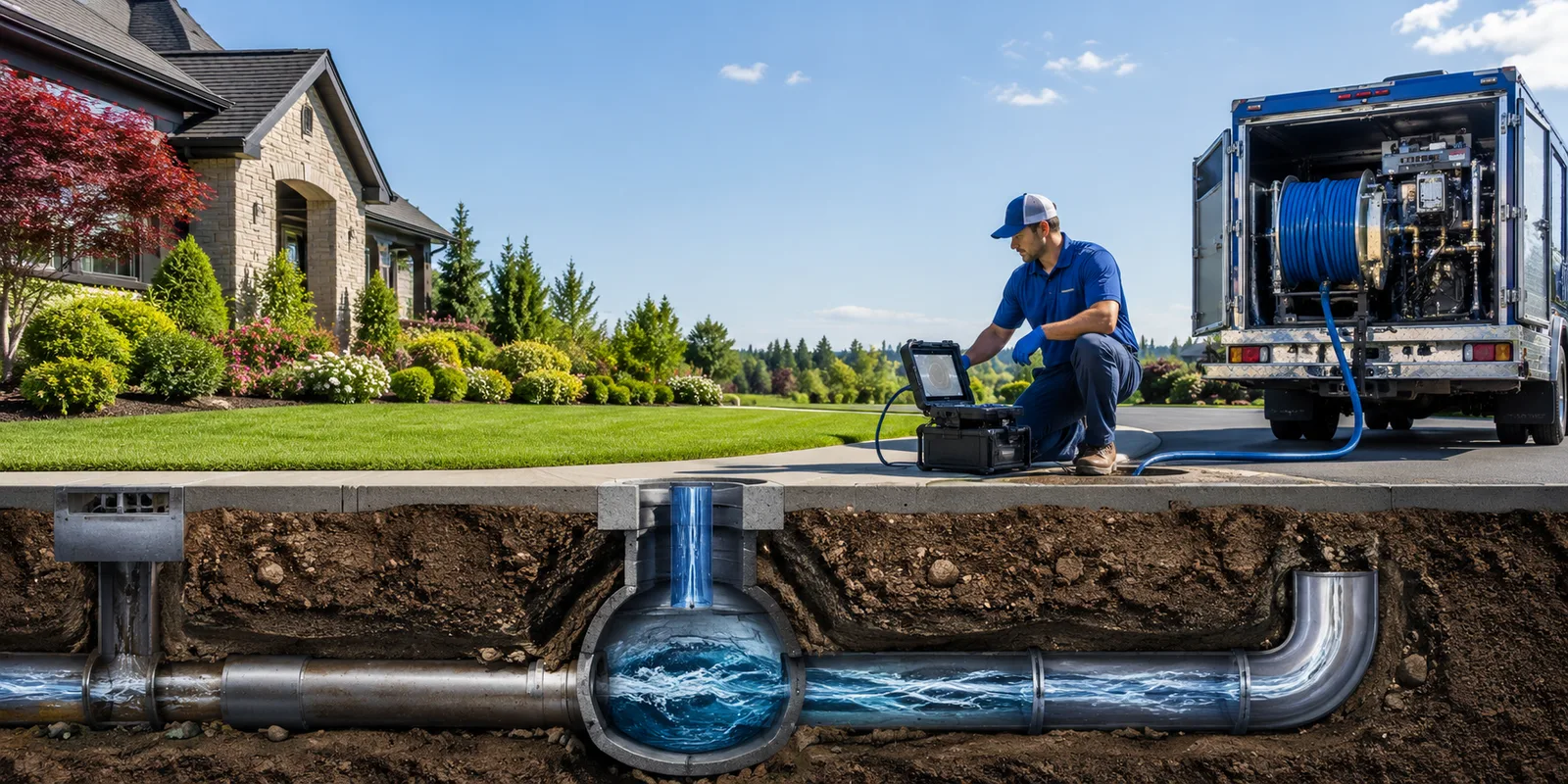 Drainage restoration information for Newhall, WV